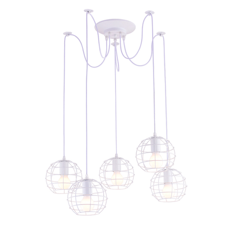 Люстра Arte Lamp Spider A1110SP-5WH