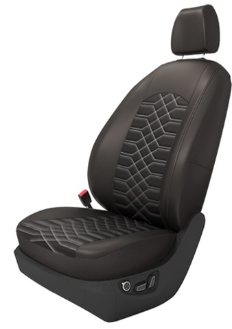 Авточехлы правый руль на 3 ряда (на заказ)