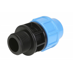 Муфта комбинированная полипропиленовая Джилекс, с наружной резьбой, 25 x 1" П