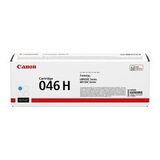 Тонер-картридж повышенной емкости Canon Cartridge 046H голубой (5000 стр)