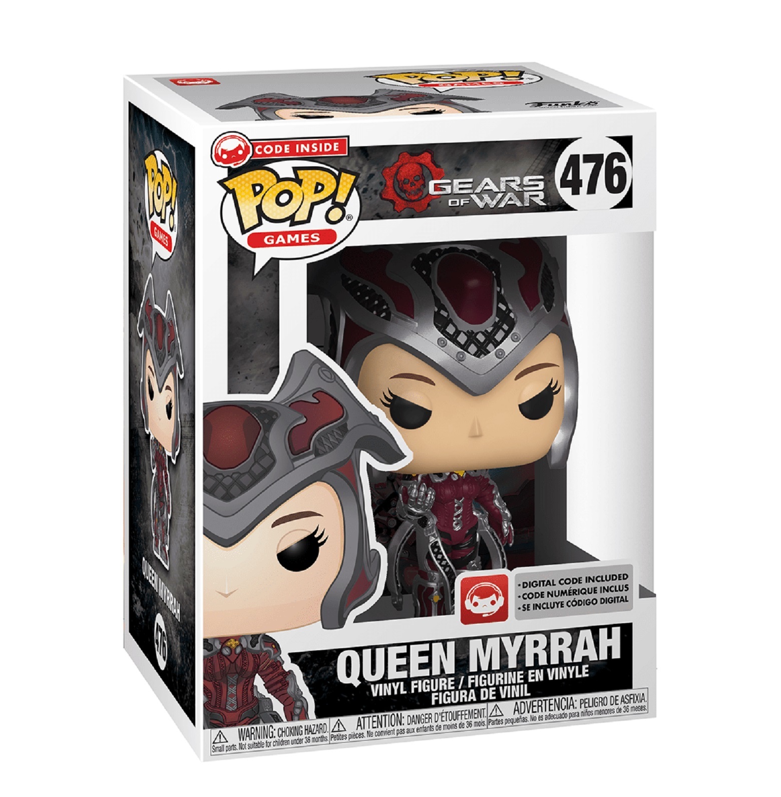 Фигурка Funko POP! Vinyl: Games: Gears of War S3: Queen Myrrah 39055  (Cyber) - купить по выгодной цене | Funko POP Shop