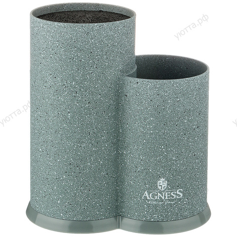 Подставка для ножей Agness универсальная, 20*12*22 см - Купить