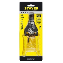 STAYER AS-10, 1 - 6 мм2, полуавтоматический стриппер, Professional (22631)