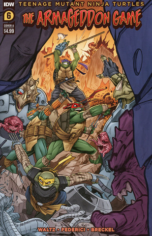 Teenage Mutant Ninja Turtles Armageddon Game #6 (Cover A)