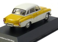 Wartburg 312/1 (1964) yellow/white CCC072 IST Models 1:43