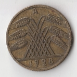 K7688, 1928 A, Германия, 10 пфенниг