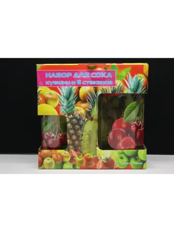 Набор Кувшин и 6 стаканов