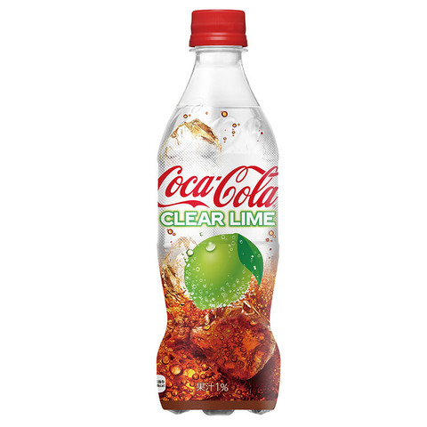 Coca-Cola Clear Lime Япония 0,5 л