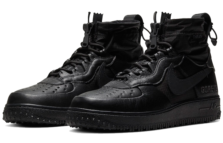 Nike air force 1 wtr gtx phantom black  and  clear sales
