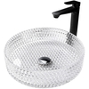 Раковина накладная стеклянная ABBER Glas AK2301 прозрачная
