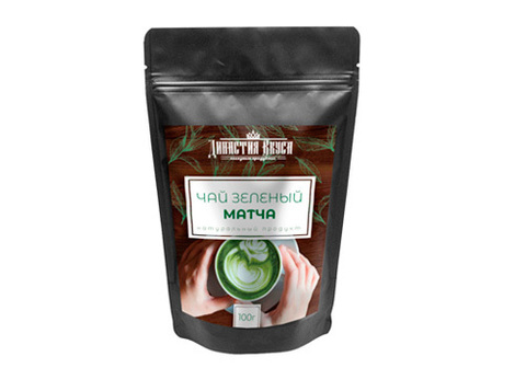 Чай зеленый матча Династия Вкуса, 100г