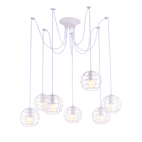Люстра Arte Lamp Spider A1110SP-7WH