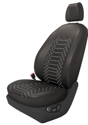 Авточехлы правый руль на 3 ряда (на заказ)