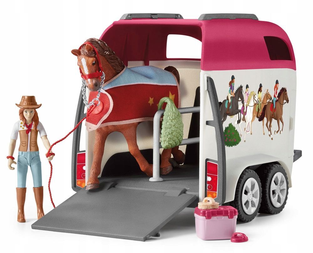 Фигурки Schleich Horse Club - Игровой набор Шляйх Автомобиль и прицеп для  конного клуба 42535 купить в Москве | Доставка по России.