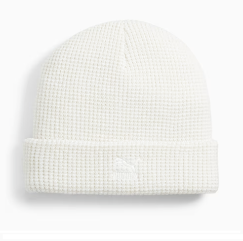 Шапка Puma ARCHIVE mid fit beanie Warm White