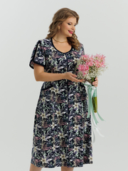 1354В Халат на молнии