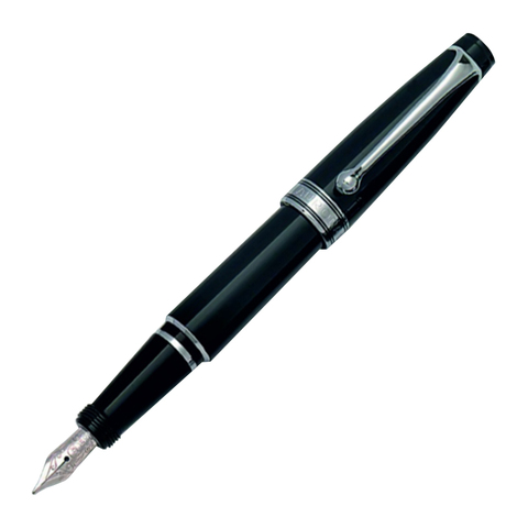Перьевая ручка Aurora Optima Mini Black, перо - F, в подарочной коробке