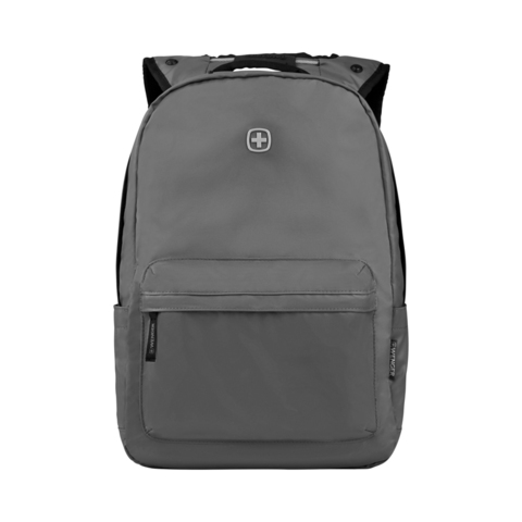 Рюкзак Wenger 14'', с водоотталкивающим покрытием, серый, 28x22x41 см, 18 л