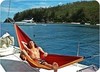 Картинка гамак туристический Ticket to the Moon king size hammock Burgundy/Dark Yellow - 5