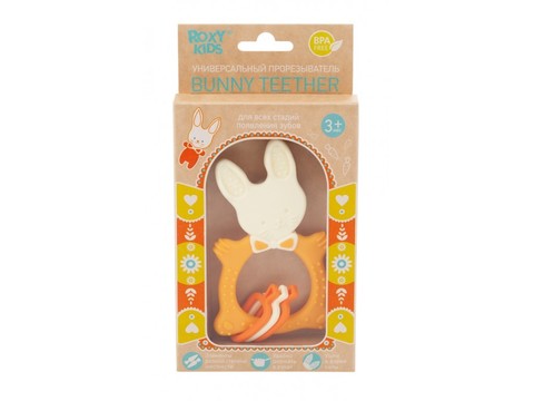 УНИВЕРСАЛЬНЫЙ ПРОРЕЗЫВАТЕЛЬ BUNNY TEETHER