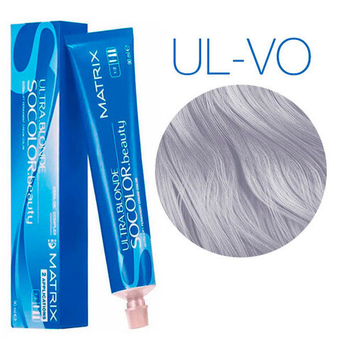 Matrix SoColor Beauty Extra Blonde UL-VO (Перламутровый Опал) - Ультра-осветляющая краска для волос (Base 6-8)