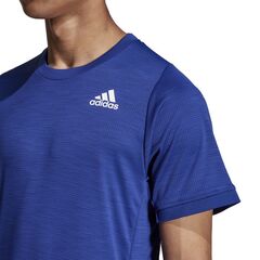 Футболка теннисная Adidas Freelift Tee - victory blue/white