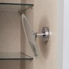 Cezares 54848 VAGUE Шкафчик подвесной с одной распашной створкой, правый 54848 Rovere sbiancato, 34x41x55