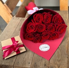 Букет "Пламя любви"