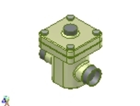 Клапан с сервоприводом ICM 32-A Danfoss 027H3002