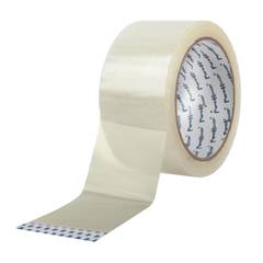 49-2-062 Лента клейкая упаковочная, прозрачная, клей - акрил, 48ммх66м, толщина 45 мкм (РемоКолор)