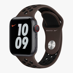 Ремешок Apple 40mm Ironstone/Black Nike Sport Band - Regular (MJ6J3ZM/A)