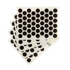 Заглушки самоклейки 14 мм, белый, 50 шт.