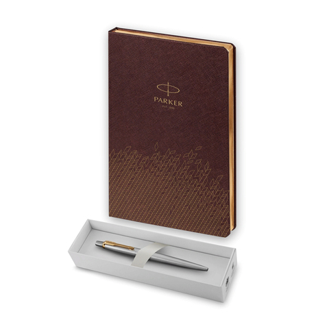 Подарочный набор - Parker Jotter, шариковая ручка + ежедневник