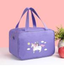 Yemək çantası \Ланчбокс \ Lunch box Unicorn 2 purple