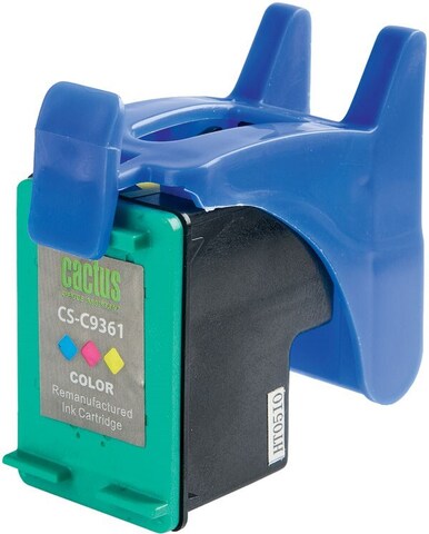 Картридж струйный Cactus CS-C9361 №136 многоцветный (18мл) для HP DJ 5443, D4163, DJ 6313, PS 2573, C3183, C4183, D5163, 1513, 1513s