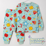 Пижама с легким начесом