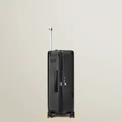 Средний чемодан черного цвета #MY4810