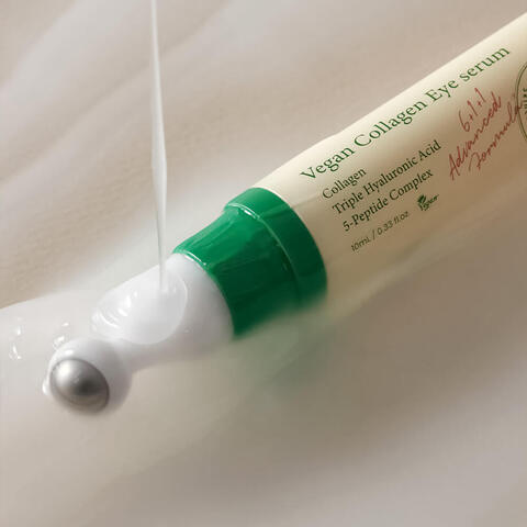 Пептидная сыворотка для век с массажным аппликатором AXIS-Y Vegan Collagen Eye Serum, 10 мл