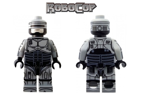 Робокоп минифигурка Робот-полицейский — Robocop minifigurca Robot policeman