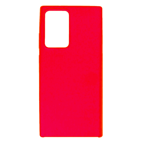 Силиконовый чехол Silicone Cover для Samsung Galaxy Note 20 Ultra (Красный)