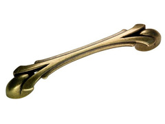 Ручка мебельная скобка EDSON 1500 ANTIQUE BRONZE 128мм /20