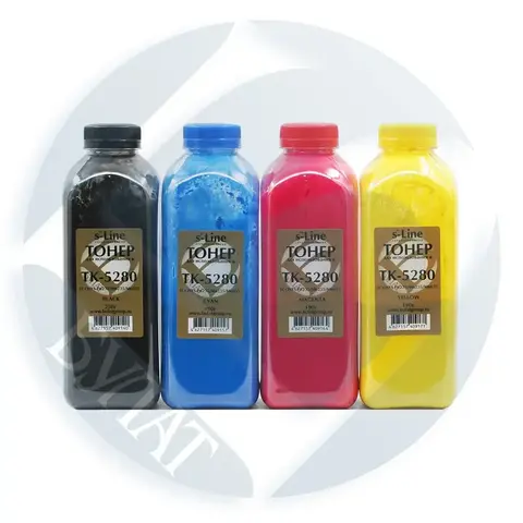 Тонер БУЛАТ s-Line TK-5280 для Kyocera ECOSYS P6235 (Жёлтый, банка 190 г)
