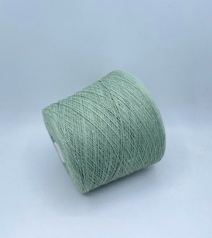 Luxury Selection by Ri.Go(пр.Италия), art-Cotone Seta ,2/15 750м/100гр, 50%Шелк 50%Хлопок , цвет-Полынь ,арт.29244