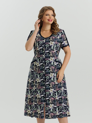 1354В Халат на молнии