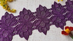 Кружево плетеное, ш. 11 см