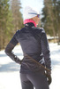 Детский утеплённый лыжный костюм Nordski Motion Blueberry-Pink-Black с высокой спинкой