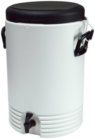 Термоконтейнер Igloo 10 Gal whitw/black (изотермический, 38л)