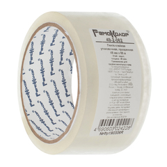 49-2-062 Лента клейкая упаковочная, прозрачная, клей - акрил, 48ммх66м, толщина 45 мкм (РемоКолор)