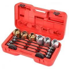 МАСТАК (110-20026C) Набор оправок для монтажа и демонтажа сайлентблоков, кейс, 26 предметов