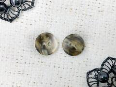 Пуговицы, d 1,5 см, 2 прокола, бежевый